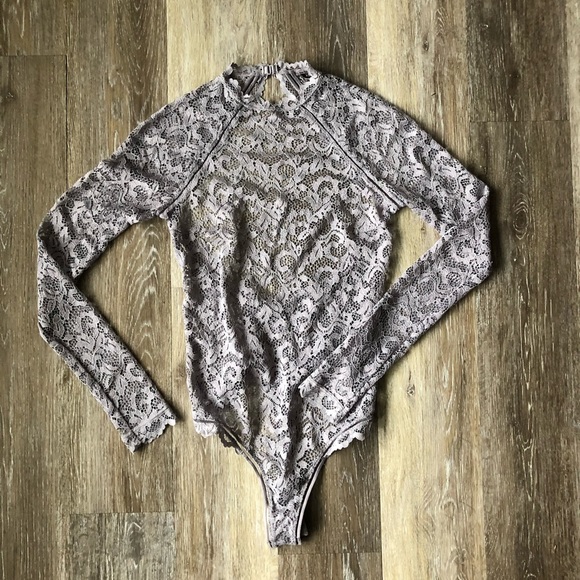 Lace bodysuit from Victorias Secret - Picture 3 of 10